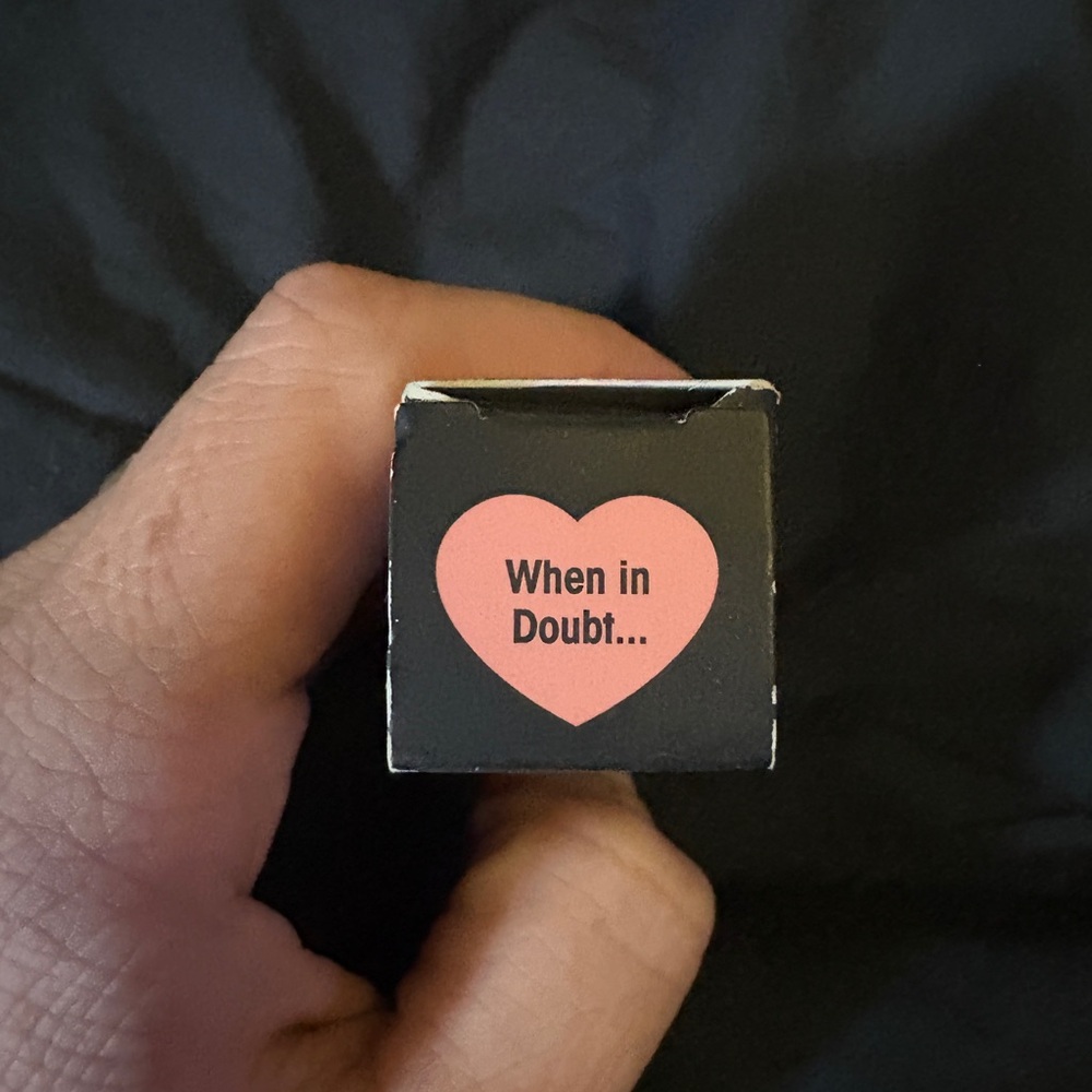 Too Faced La Matte Lipstick in When In Doubt…